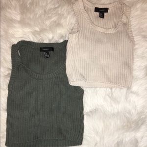 Forever 21 crop tops